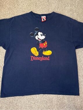 Disney Navy T-Shirt with Classic Mickey Graphic